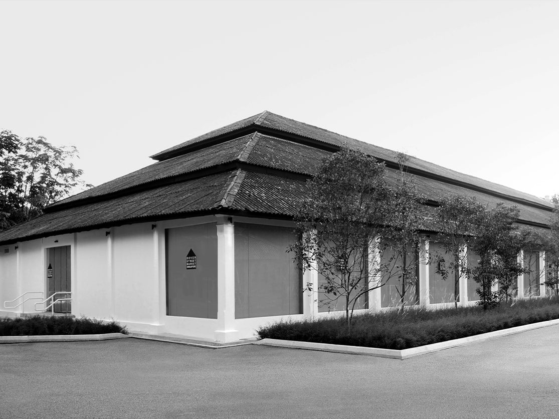 Exterior view of the Dover Street Market Singapore retail store