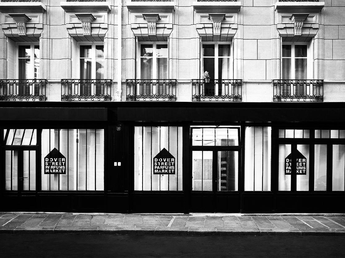 Exterior view of the Dover Street Parfums Market retail store